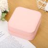 Caja de Almacenamiento de Joyería de Anillos Simples Europeos de Gran Capacidad Pendientes Pendientes Caja de Joyería Caja de Almacenamiento de Joyería Venta al por Mayor
