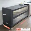 Estante de Almacenamiento para Cocina, Gabinete Lateral de Almacenamiento para Comedor de Pizarra de Pie, Banco de Trabajo Multifuncional, Gabinete de Almacenamiento Integrado Montado en la Pared