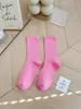 Calcetines de Colores para Niños Ins Súper Fire Morado Naranja Rojo Rosa Calcetines Medios Calcetines de Danza Moderna con Pantalones de Tiburón
