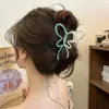 Pinza de acetato estilo coreano 2026 modelo nuevo para el pelo, elegante y exquisita, pinza de tiburón grande para cabello grueso