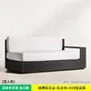 Sofá de Exterior de Alta Gama para Jardim de Villa, Pátio, Hotel, Piscina, Lazer, Impermeável, à Prova de Sol, Sofá Combinado de Liga de Alumínio