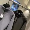 Sudadera Nueva Moda Otoño e Invierno con Cuello Alto y Cremallera, Tejido Grueso con Forro de Felpa para Hombre, Sencilla, Casual, Versátil, Cálida