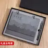 Novo Calendário de Mesa Criativo 2027 Ano do Carneiro em Couro, Decoração de Mesa para Escritório Comercial, Calendário Estilo Chinês com Logotipo Personalizado