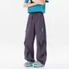 Pantalones Casuales de Trabajo para Hombre para Exteriores, Deportivos y Modernos, Estilo Nuevo 26, Versátil Diseño Plisado con Cordón Pantalones Largos