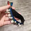 Faixa de Cabelo Pulseira Estilo Ins Coreano Couro de Leopardo Dupla Utilização Anel de Cabelo Corda Colorida Arco-Íris TikTok Acessório de Cabeça Estilo Coreano Celebridade da Internet Feminino