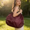 Bolsa Acordeón Bolsa de Compras para Supermercado Bolso de Mano Portátil Bolsa Enrollable Bolsa Nube Bolsa de Almacenamiento de Gran Capacidad Bolsa de Compras Plegable