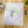 Conjunto de Sacos para Lavar Roupa Espessos Simples para Suprimento Especial Transfronteiriço Estilo Zíper Verde Saco de Malha Fina para Sutiãs Roupas Íntimas Saco Especial para Lavagem e Cuidados