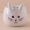 Padrão feito sob medida desenho animado coelho fofo vaso de flores Branco personalidade simples inspeção de fábrica fabricantes e-commerce transfronteiriço ornamentos