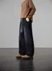 Jeans Retro Americanos para Hombres y Mujeres, Marca de Moda High Street de Primavera y Otoño, Pantalones Largos Casuales de Pierna Ancha Recta Sueltos Resistentes al Desgaste