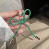 Chaveiro Pingente Laço de Couro Estilo Coreano Pingente para Bolsa Celular Fone de Ouvido Versátil Coração de Menina Livro Vermelho