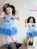 Vestido de Niña Verano 2026 Modelo Infantil Dibujos Animados Judy Vestido de Malla Conejito Bebé Oficial de Policía Vestido de Pastel Esponjoso
