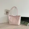 Bolsa de Ombro de Luxo de Alta Gama para Mulheres, Tendência de Verão 2026, Bolsa Tote de Grande Capacidade