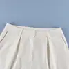 Nuevos Pantalones Anchos de Cintura Alta Sueltos para Primavera y Verano 2026 Estilo Europeo y Americano Transfronterizo Pantalones Casuales Elegantes para el Trabajo con Efecto de Caída para Mujer