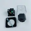 Conector de Caja de Conexiones para Válvula Solenoide Hidráulica de Pulso DIN43650A Luz LED Transparente 2+1GND3+1GND