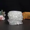 Cuentas acrílicas transparentes de moda nuevas personalizadas de fábrica, accesorios de decoración de bodas, cadena de cuentas, accesorios personalizados de comercio exterior