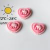 Tarjeta pequeña brillante de dibujos animados fresa diy accesorios de joyería de resina carcasa de teléfono móvil pegamento crema parche material de cubierta protectora