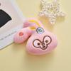 Broche de peluche con forma de cabeza de conejo para mujer, diseño de muñeca de dibujos animados, suéter, bolso, bufanda, relleno de algodón, accesorios de bricolaje.