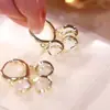 @Oferta Especial: Brincos de Gato de Olho de Lírio do Vale para Mulheres, Novo Estilo Vintage, Design Versátil e Único