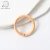 Anel Mabe colorido 33mm com revestimento UV argola mola chaveiro acessório DIY material de decoração fivela de conexão para bolsa