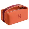 Bolsa de cosméticos de lona portátil simples bolsa de cosméticos de grande capacidade Bolsa de armazenamento de cosméticos multifuncional de viagem bolsa de lavagem