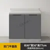 Gabinete simple para uso en alquiler, gabinete de cocina, gabinete con fregadero de acero inoxidable, gabinete para estufa, todo en uno, construcción totalmente de acero
