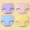 Nuevos calzones de algodón grado A para niñas, exquisito estampado floral, tela ligera y cómoda, estilo personalizado