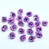 Flor Simulada Gradiente Cabeça de Rosa Material Artesanal DIY Adereço de Casamento Acessórios de Cabelo Acessórios Decorações de Caixa de Presente para Casa