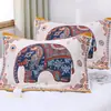 Toalha de Almofada de Algodão Gaze Espessa de Oito Camadas Toalha de Almofada de Algodão Colorida Toalha de Almofada de Gaze Doméstica para Todas as Estações Toalha de Almofada Jacquard de Desenho Animado para Adultos