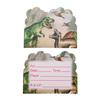 Amazon Transfronterizo Tema Dinosaurio Jurásico Vajilla para Fiesta de Cumpleaños Infantil Plato de Cena Desechable Cuchara Mantel Traje