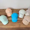 Gorra de Béisbol Delgada de Secado Rápido de Verano para Niños Elegante Visera Solar para Bebé para Exteriores Gorra Bordada con Letra Venta al por Mayor