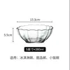 Tazón de Vidrio Tazón para Gelatina de Hielo Tazón para Fideos Instantáneos Tazón para Ensalada de Frutas Tazón para Sopa Resistente a Altas Temperaturas Tazón de Loto Tazón para Sopa Tazón para Postre Hogareño Fábrica