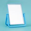 Espejo de maquillaje de escritorio de una sola cara, espejo de maquillaje plegable simple para el hogar, espejo de maquillaje portátil, espejo de escritorio vertical para estudiantes, espejo de princesa