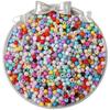 Pintura al Óleo de Súper Calidad Doméstica Pintura para Hornear Color Sólido Cuentas de Vidrio Cuentas Sueltas Pulsera de Cuentas Hecha a Mano DIY Accesorios Decorativos