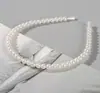 Set de tres piezas de diadema de perlas transfronteriza europea y americana, hecho a mano, diadema versátil para mujeres y princesas