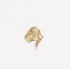 Anillo vintage italiano hueco para mujer en stock, venta directa de fábrica, anillo de alta gama con patrón de remolino Su Mei, anillo abierto para el día a día