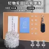 Uñas Transparentes en Forma de I, Clavos para Tablero de Madera, Uñas Artísticas, Clavos Pequeños para Cuadros, Pared de Fotos, Pared de Fieltro