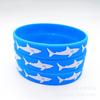 Pulsera de Silicona Tiburón de Aguas Profundas Pulsera Varios Reino Caucho Pulsera de Bebé Venta Caliente Transfronteriza de Amazon
