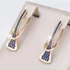 Venda Quente Europeia e Americana Rodada Irregular Diamante Branco Super Brilhante Salto Alto Design Argola de Orelha Personalidade de Alto Padrão Brilho Leve Brincos
