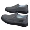 Zapatos de tirar hacia atrás, zapatillas de lona para hombre, nuevo modelo de otoño 2026, zapatos de tela del viejo Pekín, zapatillas ligeras sin cordones para hombre
