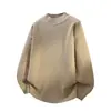 Comércio Exterior Inverno Novo Masculino Gola Alta Meia Suéter Tricô Moda Jovem Espessado Casual Camada Base Masculino