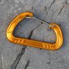 En stock, suministros para exteriores, aluminio de aviación 7075, gancho de escalada, hamaca, hebilla de seguridad, gancho de resorte, gancho simple
