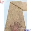 Tela de Encaje Bordado con Lentejuelas de Burbujas de Ancho Completo Retro Francés Lentejuelas para Novia Tela de Encaje