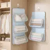 Bolsa Colgante para Guardar Ropa Interior Bragas Sujetador Bolsa Colgante de Almacenamiento Multicapa Armario Colgante Dormitorio Detrás de la Puerta Bolsa Organizadora de Almacenamiento