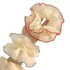 Nuevos Scrunchies Florales de Otoño e Invierno con un Toque de Lujo, Ligas para el Cabello de Alta Elasticidad, Diademas de Tela Estilo Ins de Satén, Gomas