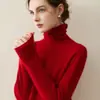 Suéter Puro Cashmere 2026 Inverno Novo Estilo Feminino Linha de Frente Pronto para Vestir Camada Base Estilo Elegante Solto Valoriza o Corpo Quente Suéter