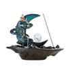 Queimador de Incenso de Refluxo Amazon Blue Moon Transfronteiriço Queimador de Aroma de Refluxo Doméstico Interno Sândalo Aquário Ornamentos Criativos
