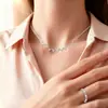 Popular Anillo Delgado de Círculo Exquisito Micro-Incustrado de Plata de Ley S925 para Mujer Diseño de Nicho Estilo Minimalista Anillo para el Dedo Índice Lujo Ligero Versátil