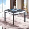Novo Modelo de Máquina de Mahjong Elétrica de Baixo Ruído Montanha-Russa Flor de Cerejeira Xuanhe, Mesa Quadrada de Mahjong e Mesa de Jantar de Luxo Leve