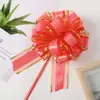Embalagem de Presente de Natal Amazon Transfronteiriça 50# Grande Padrão de Casca de Phnom Penh Flor de Bola de Fio de Neve Cesta de Frutas Flor Decorativa