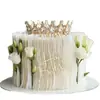 Mariposa de Acrílico Flor Feliz Cumpleaños Inserto para Pastel Repostería Postre Suministros para Fiesta Descuento por Volumen